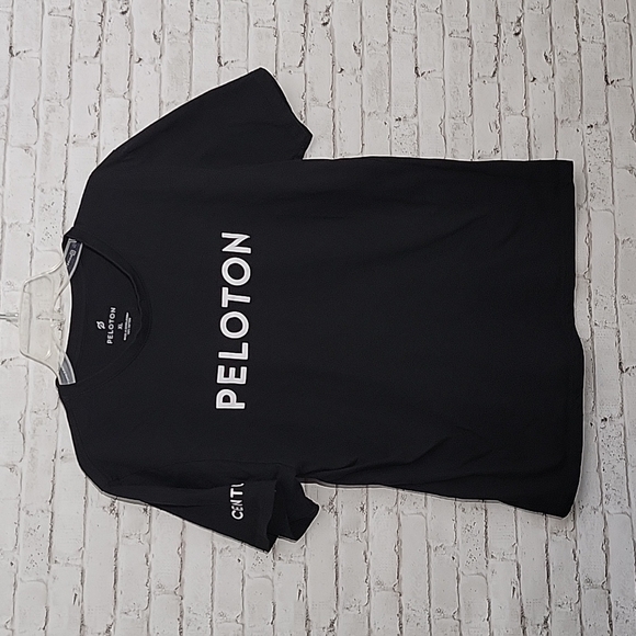 Peloton Women's Black T-Shirt, Size XL - Picture 1 of 7